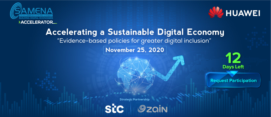 Accelerating a Sustainable Digital Economy - Banner