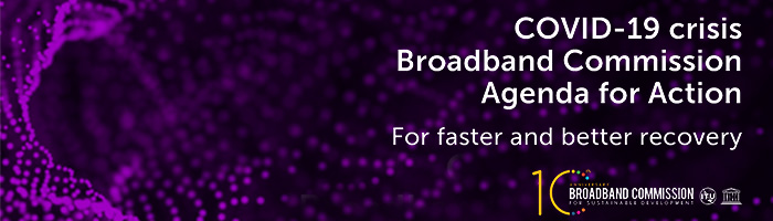 Broadband Commission - Agenda for Action Banner