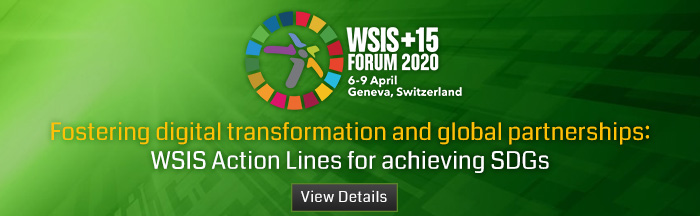 WSIS Forum 2020 - Banner