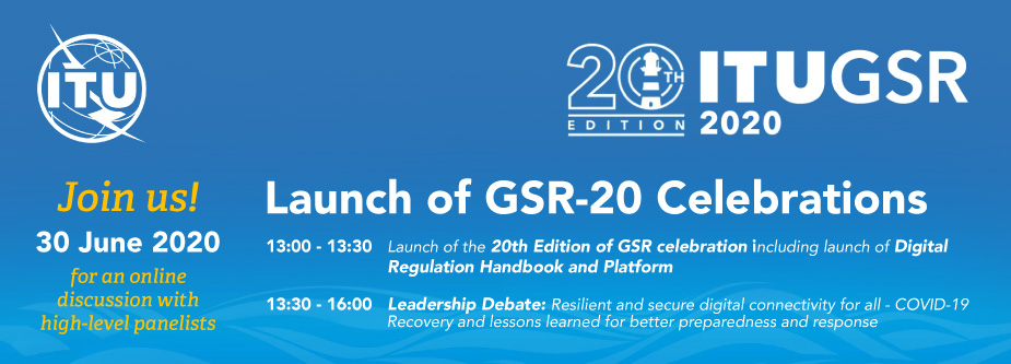 ITU GSR-20 - Register Now - Banner